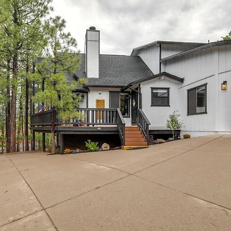 Munds Park Cabin With Poker Room And Wraparound Deck! Exterior photo
