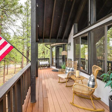 Munds Park Cabin With Poker Room And Wraparound Deck! Exterior photo