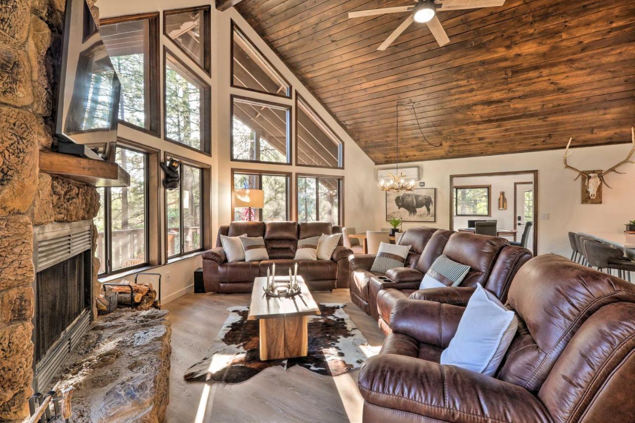 Munds Park Cabin With Poker Room And Wraparound Deck! Exterior photo
