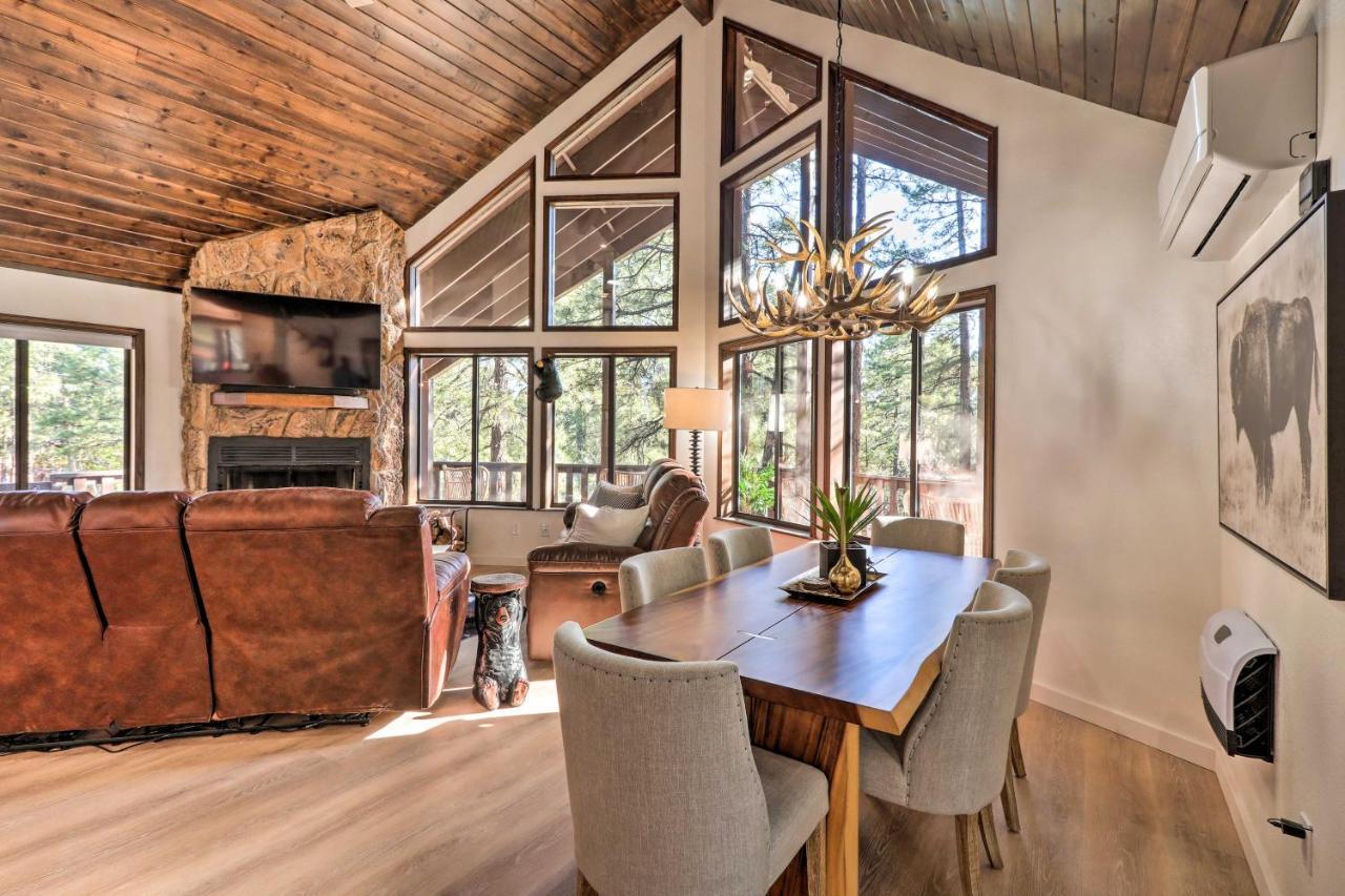 Munds Park Cabin With Poker Room And Wraparound Deck! Exterior photo